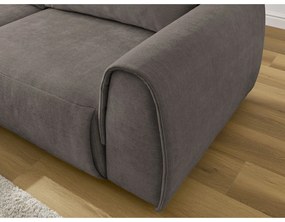 Divano angolare marrone Aden – Bobochic Paris