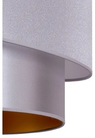 Duolla - Lampadario a sospensione con filo PARIGI 1xE27/15W/230V diametro 40 cm argento/oro