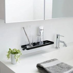 Mensola da bagno senza foratura nera opaca in acciaio Film Hook – YAMAZAKI