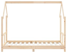 Giroletto per bambini 80x160 cm in legno massello di pino