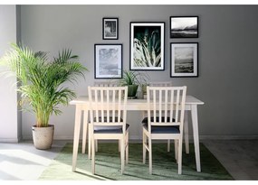 Tavolo da pranzo in rovere laccato opaco , 140 x 90 cm Filippa - Rowico