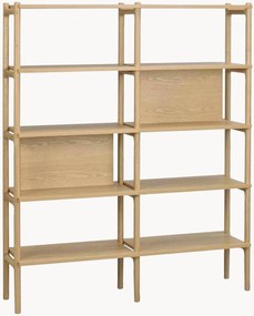 Libreria in legno di quercia Holton