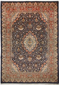 Kashan Tappeto 350x250 (Iran) Annodato A Mano