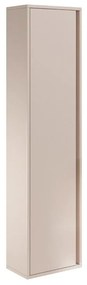 Colonna per mobile bagno Cielo 1 anta P 16 x L 33 x H 140 cm grigio perla laccato truciolare