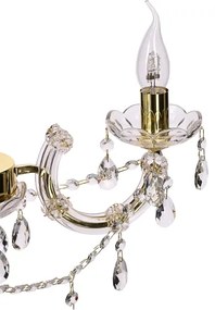 Lampadario a sospensione con catena MARIA TERESA 3xE14/40W/230V