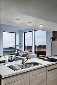 Eglo 75765 - SET 3x Lampada LED da incasso ZUJAR LED/3,4W/230V cromo