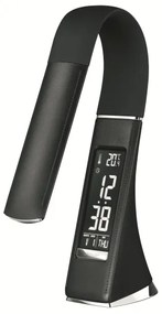 Lampada da tavolo dimmerabile a LED con display LED/10W/5V, nera