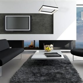 Lampadario LED su filo NERO 1xLED/32W/230V