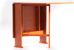 Tavolo da pranzo richiudibile in legno 136x74 cm SUSANNA Ciliegio