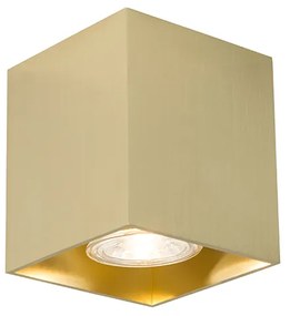 Faretto moderno oro - Qubo 1