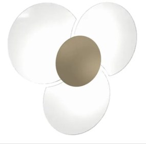 Clover applique-plafoniera d.100 cm 6 luci sabbia 1114-100-sa