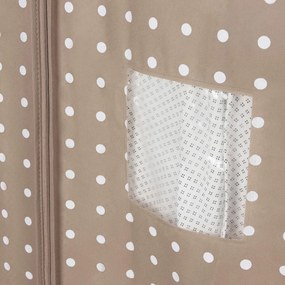 Copriabito beige a pois, 137 cm Rivoli - Compactor