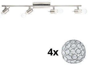 Eglo - Faretto LED MY CHOICE 4xE14/4W/230V cromo