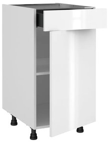 Base Siviglia bianco L 45 x H 77 x P 58 cm