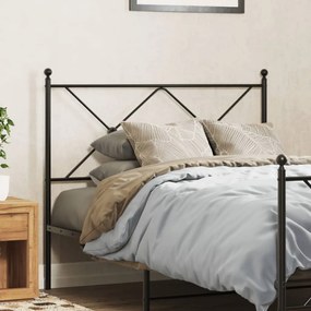 Testiera İn Metallo Nero 107 Cm /