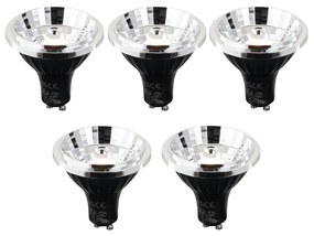 Set di 5 Lampadina LED dimmerabile a 3 livelli GU10 AR70 6,5W 650lm 2200-6500K