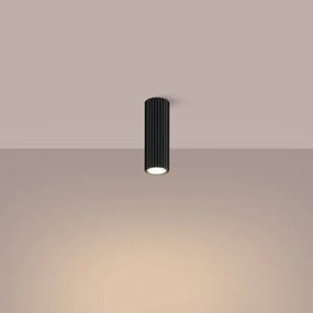 Sollux SL.1569 - Faretto KARBON 1xGU10/10W/230V 20 cm nero