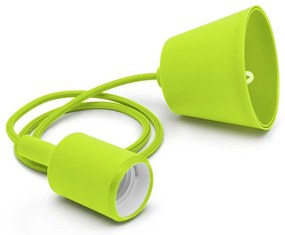 Lampadario su filo ROXY 1xE27/60W/230V verde