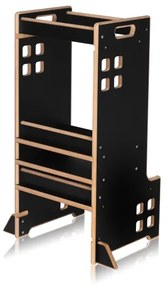 Lionelo - Torre d'apprendimento CASS Nero Onice