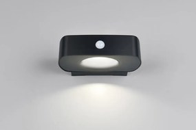 Illuminazione esterna LED con alimentazione a pannelli solari con sensore di movimento da parete (altezza totale 6 cm) Bilbao – Reality