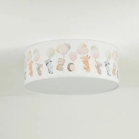 Duolla - Lampada LED da soffitto per bambini CORTINA LED/26W/230V Ø40cm 4000K