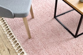 Tappeto BERBER 9000 rosa Frange berbero marocchino shaggy - PRODOTTO DI SECONDO GRADO