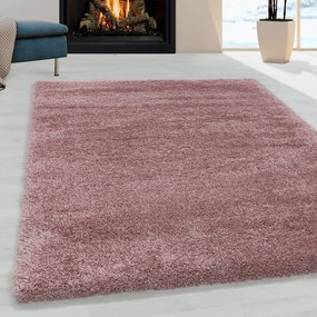 Tappeto rosa 160x230 cm Fluffy - Ayyildiz Carpets