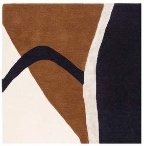 Tappeto in lana tessuto a mano color mattone 160x230 cm Matrix - Asiatic Carpets