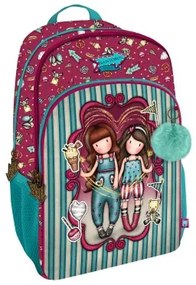 Zaino Scuola Gorjuss Fireworks Rosso Granato 29 x 45 x 17 cm
