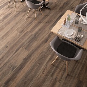 Pavimento 30x120 Effetto parquet In Gres Porcellanato Burnt Ceramica Sant Agostino Barkwood CSABA7BU30