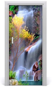 Adesivo per porta Paesaggi a cascata 75x205 cm