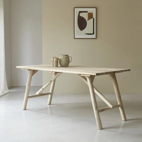 Tikamoon - Tavolo Mathilda in legno di teak 170x85