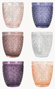 Set di 6 bicchieri acqua Castle