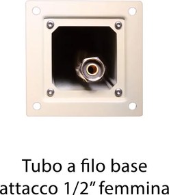 Fontana da Giardino con Doppio Rubinetto Belfer 42/QRR Alluminio...