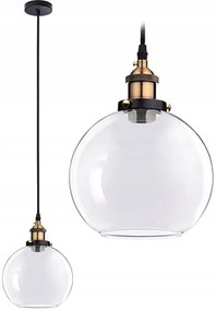 Lampada da soffitto pensile di vetro Verto B