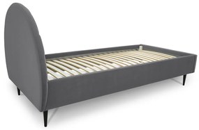 Letto grigio per bambini con contenitore 90x200 cm Mercury - Scandic