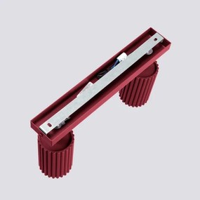 Brilagi - Faretto CRESTO 2xGU10/10W/230V bordeaux