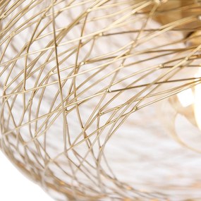 Lampada da soffitto intelligente ovale oro con WiFi G95 - Sarella