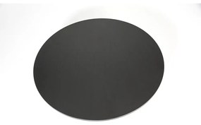 Tavolino nero , ø 110 cm Cep - Teulat