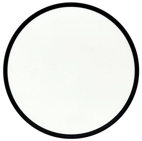 Plafoniera a LED LED/40W/230V 3000/4000/6500K Ø 50 cm nera