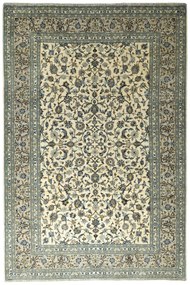 Kashan Tappeto persiano 370 x 250 Beige (Iran) Annodato A Mano