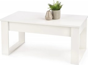 Tavolino da caffè rettangolare Nea bianco – 110×60 cm