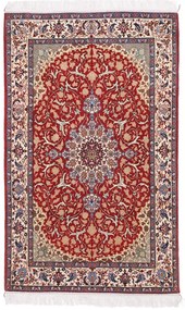Isfahan Tappeto persiano 110x170 Beige (Iran) Annodato A Mano