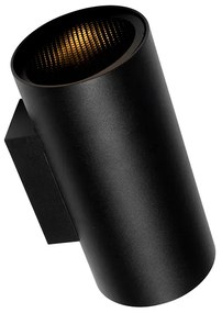 Lampada da parete rotonda di design nera - Sab Honey