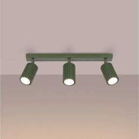 Brilagi - Faretto LED CRESTO 3xGU10/10W/230V verde
