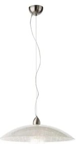 Redo 05-891 - Lampadario a sospensione con filo GRAF 1xE27/42W/230V diametro 40 cm bianco