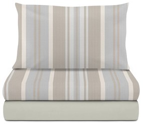 Completo letto singolo Design righe neutro