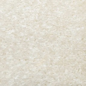 Tappeto a Pelo Lucido Lungo ISTAN Effetto Crema 240x340 cm