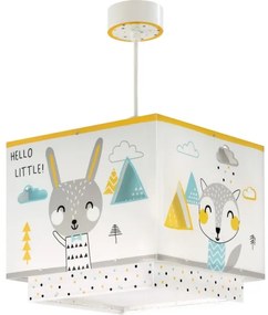 Dalber D-73242 - Lampadario per bambini HELLO LITTLE 1xE27/15W/230V