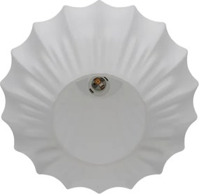 Nordlux - Lampada a sospensione SALLINO con cavo 1xE27/15W/230V Ø 24 cm bianca